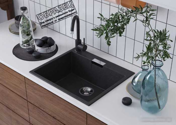 Кухонная мойка Polygran Tolero TL-580 (платина)