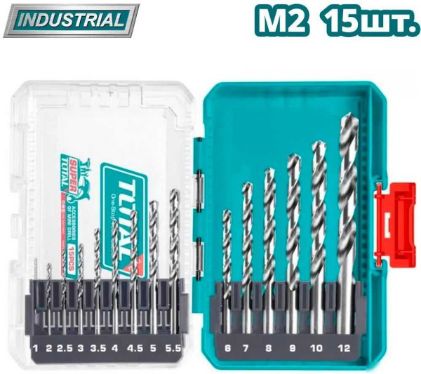 Набор сверл Total TACSDL51508