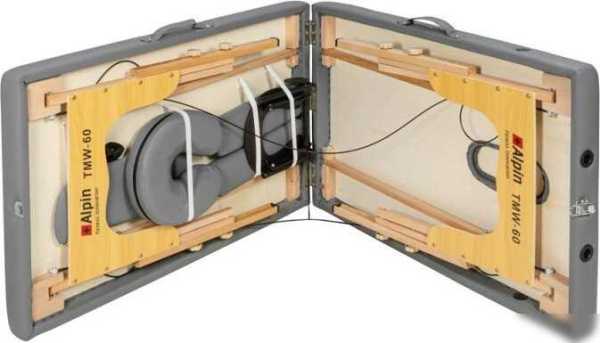 Массажный стол Alpin TMW-70 (grey)