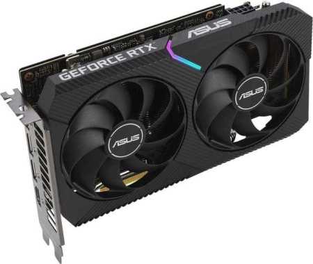 Видеокарта ASUS Dual GeForce RTX 3060 V2 OC 12GB GDDR6 DUAL-RTX3060-O12G-V2