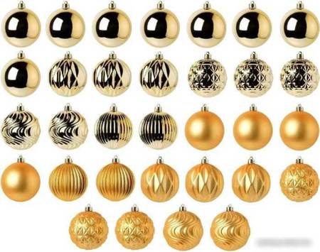 Елочная игрушка Swed House Vintertid 34.56.8500 (золото)