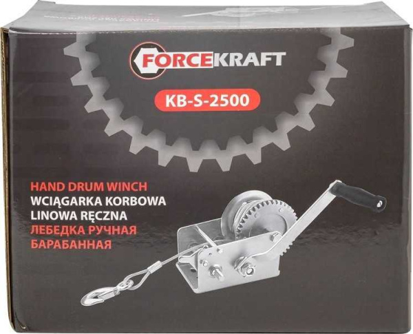Лебедка ForceKraft FK-KB-S-2500