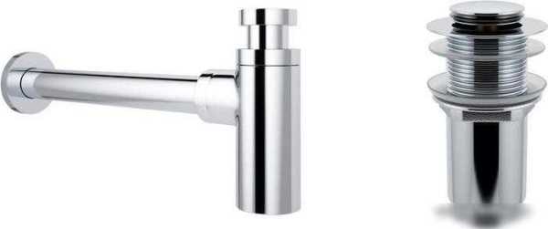 Сифон Wellsee Drainage System 182104002 (сифон, донный клапан, хром)