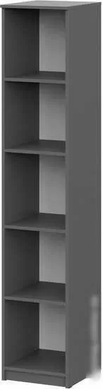 Шкаф-пенал NN мебель Денвер 00-00111579 (графит серый)